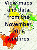 View Maps and Data from November 2016 Wildfires
